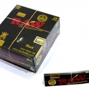 RAW Black Classic King-size Natural Unrefined Rolling Papers