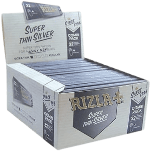 Rizla + Slim Rolling Paper x 50 Grey