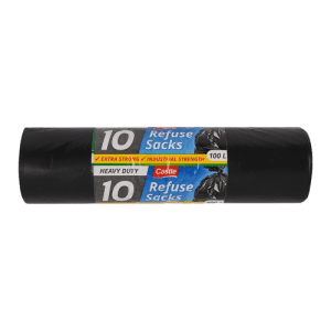 Black Bin Bags 100l 10 Bags