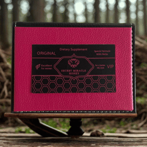 Secret Miracle  Box of Honey – 12 Single-Serve 15g Sachets