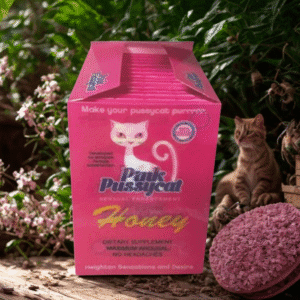 Pink Pusscat  Pack of Honey – 12 s (15g Each)
